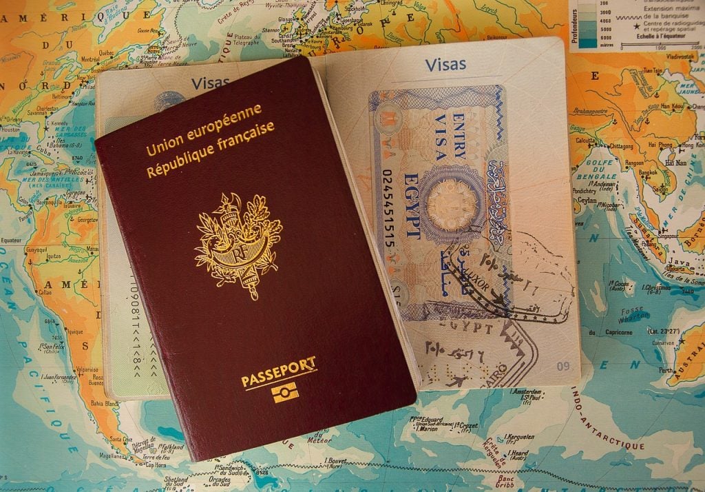 Passaporte com visto