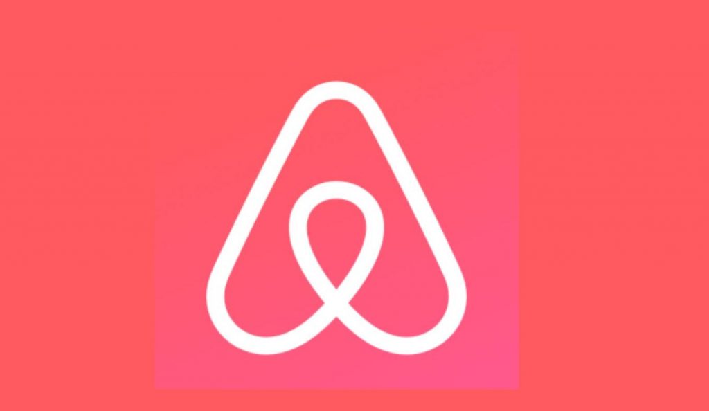 Logo Airbnb rosa
