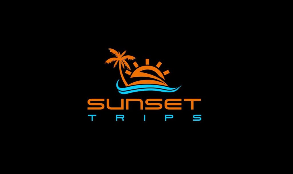 Logo preto Sunset Trips