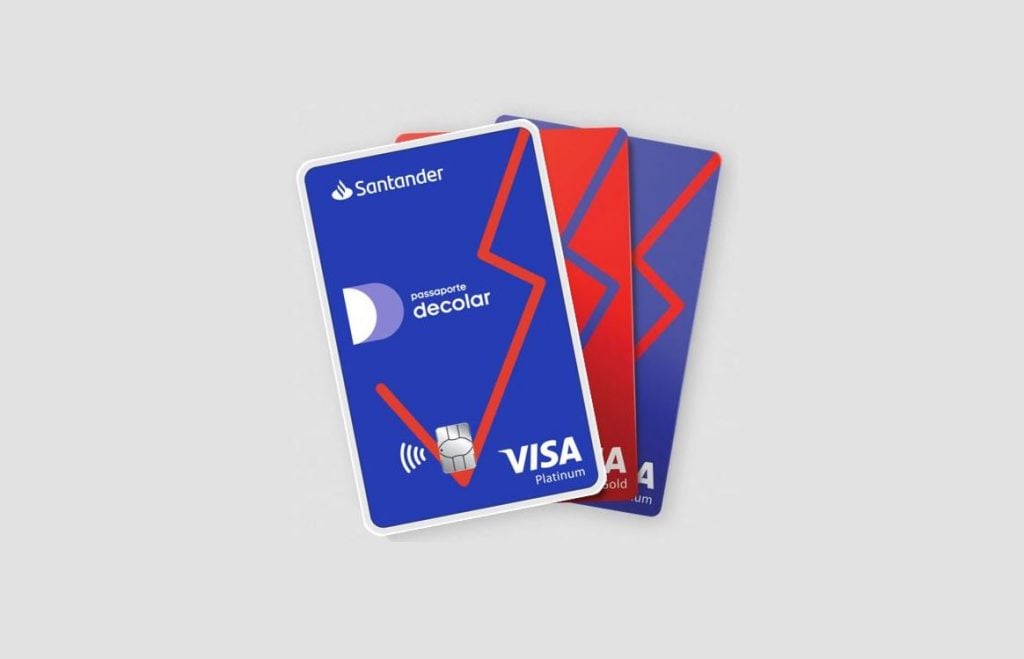 cartão Santander Decolar Visa Platinum e mais 2 cartões