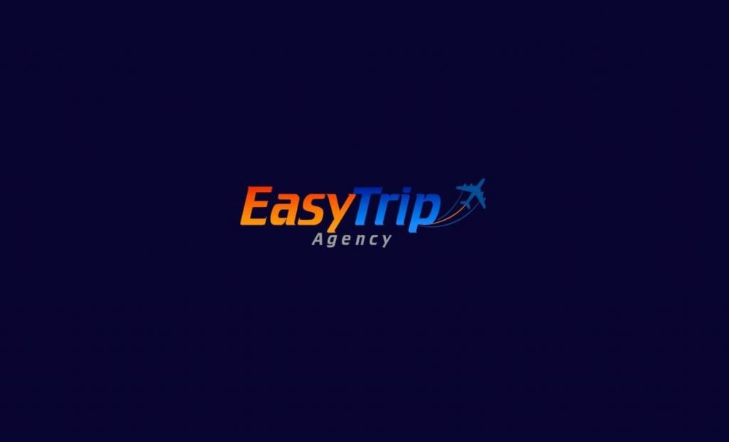 Logo Easy Trip azul