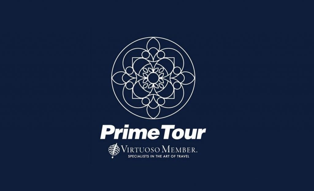 Logo Primetour e Virtuoso