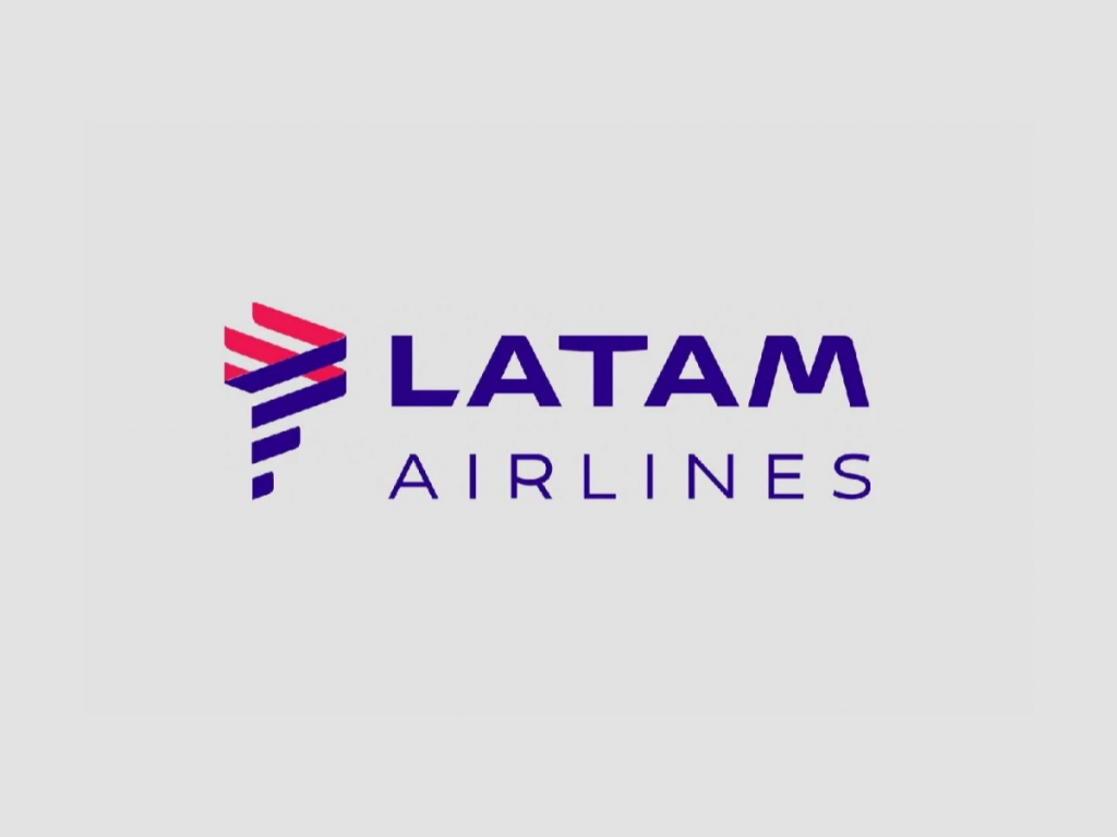 Nome Latam Airlines junto com logo