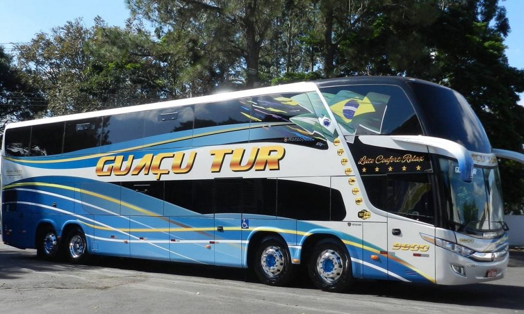 Ônibus da Guaçu Tur