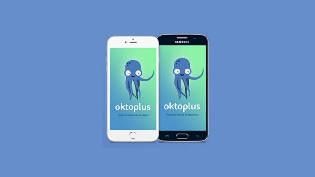 aplicativo Oktoplus na tela do celular