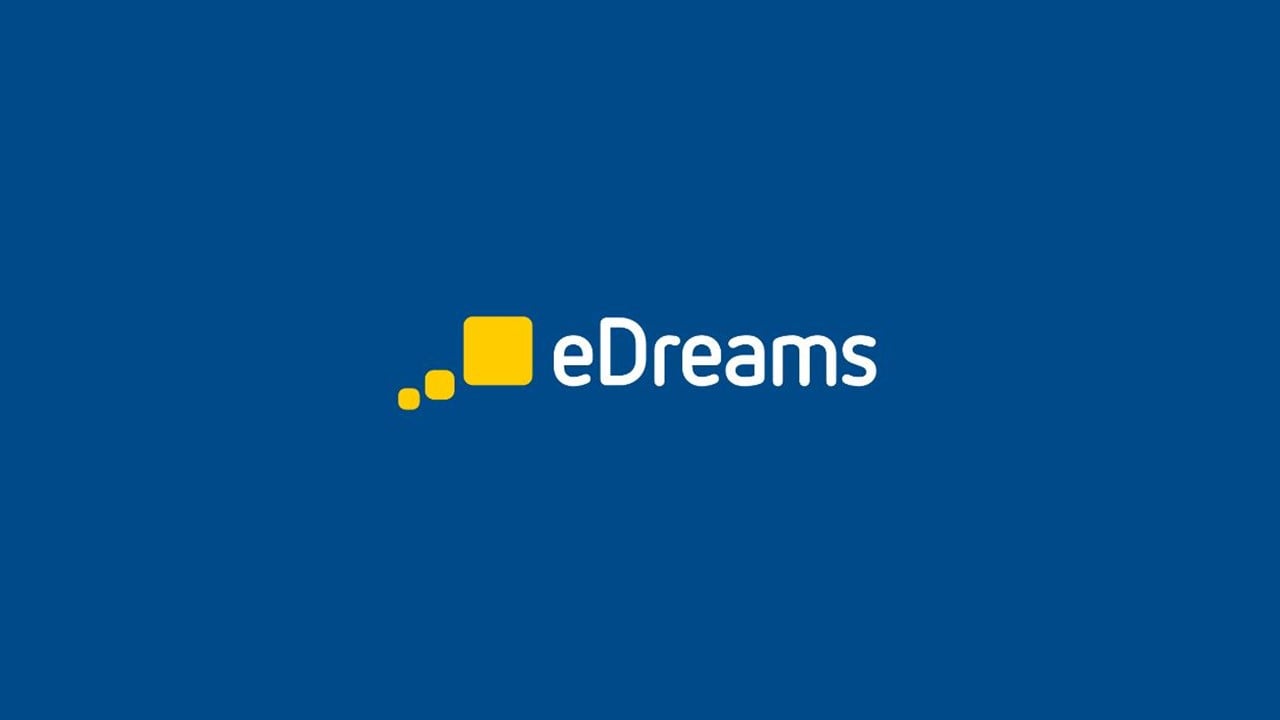 Logo e nome do aplicativo eDreams