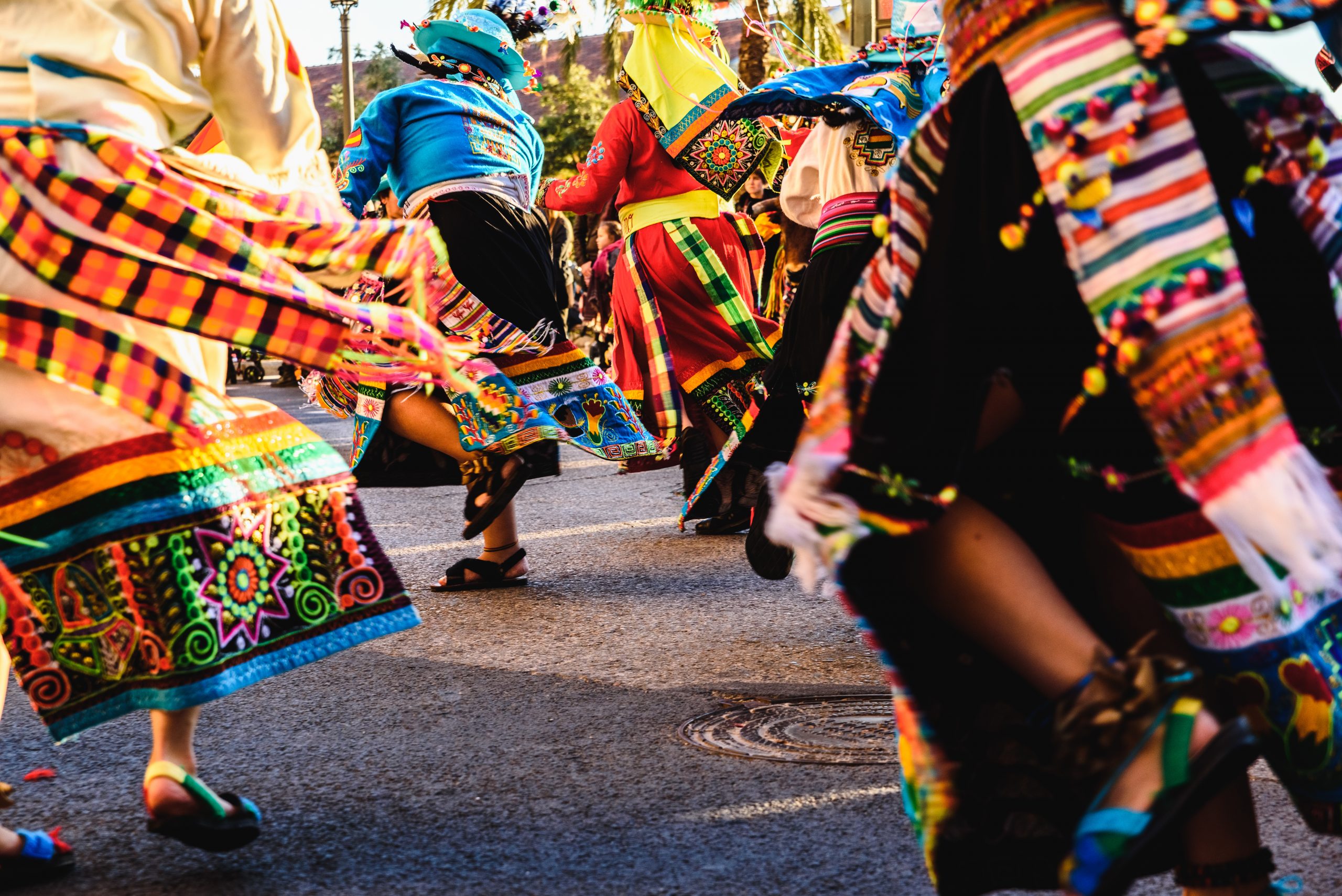 Dançarinos bolivianos